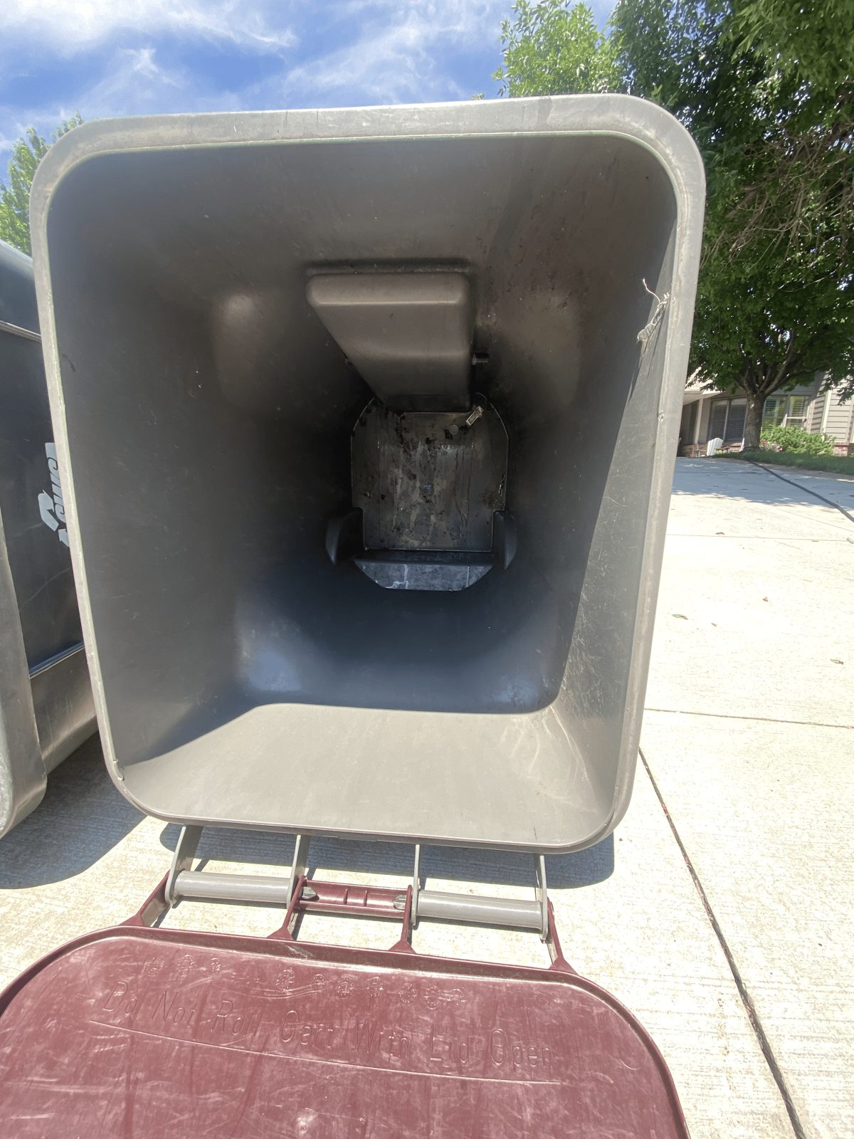 Before — Recycle Bin in Arbor Glen